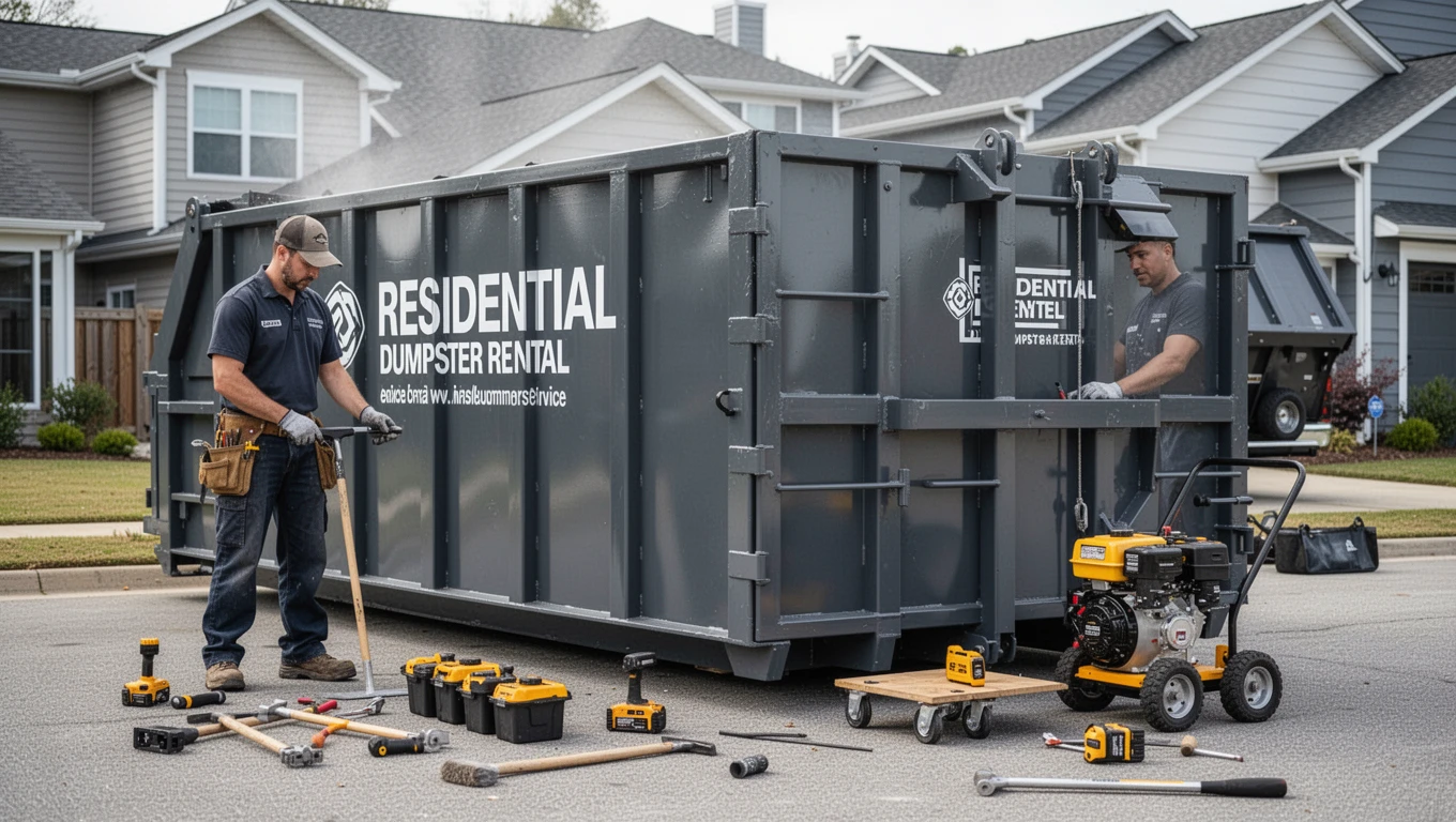 Residential Dumpster Rental